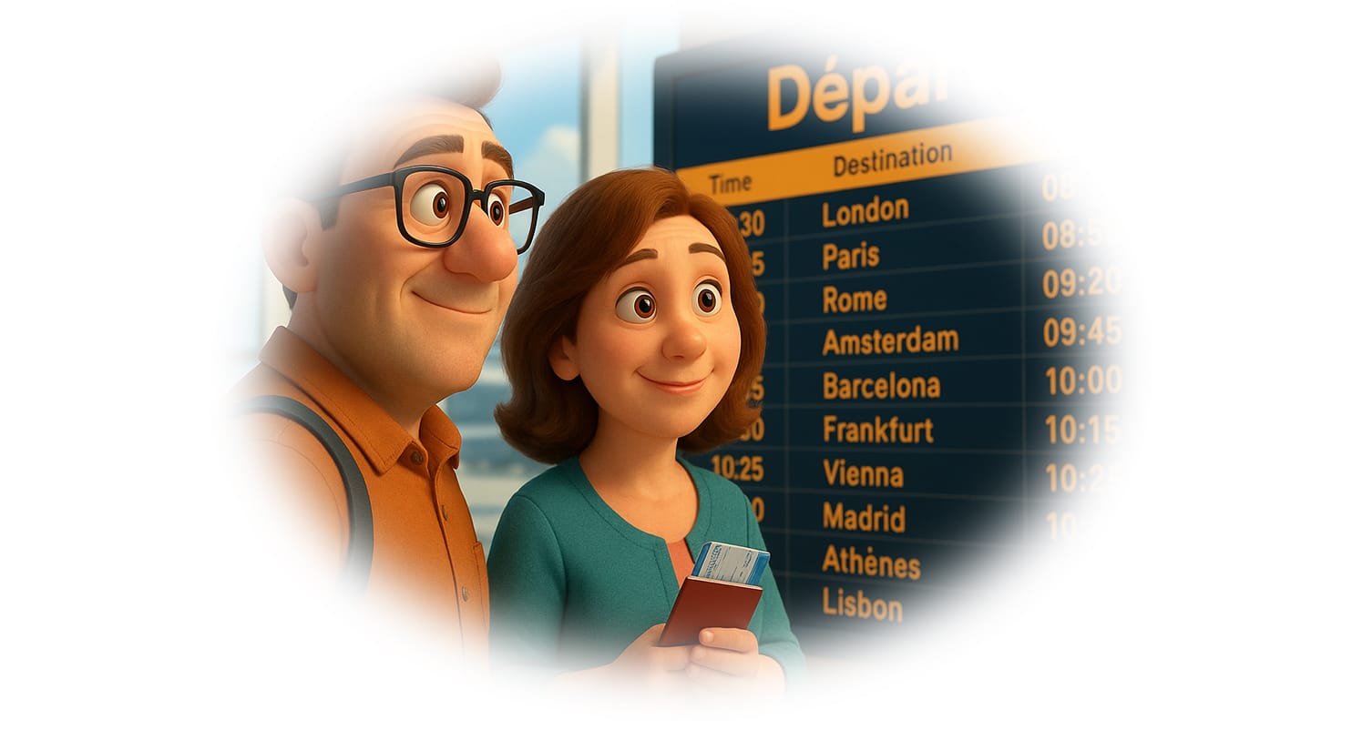 Grosses envies de voyages pour les européens !